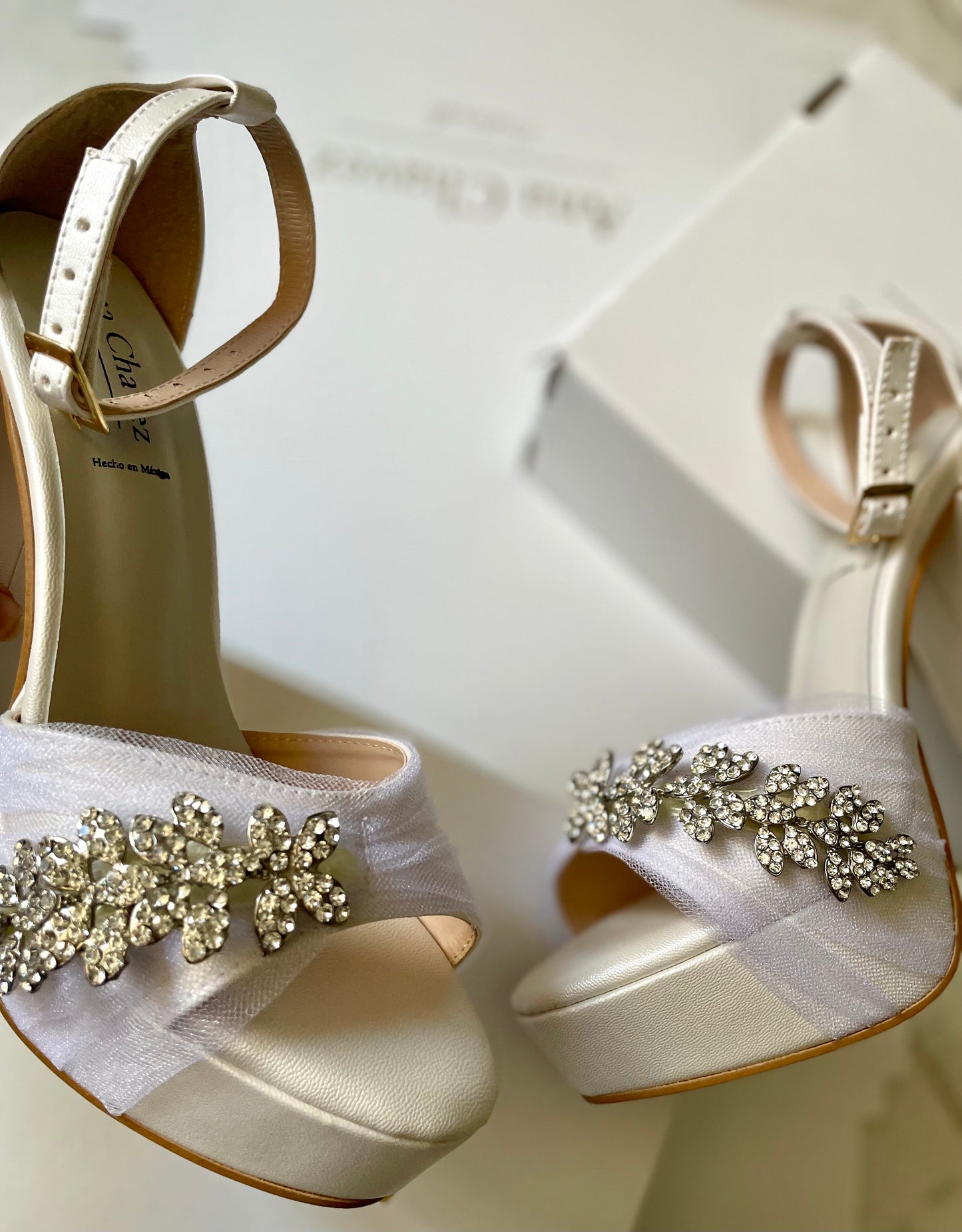 Zapatilla de novia Nefertari