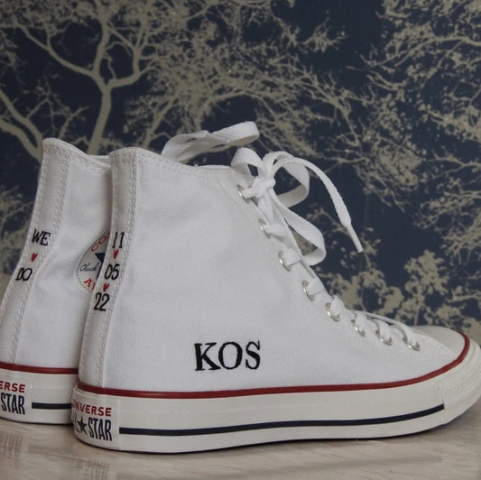 Tenis de bota bordados❤️