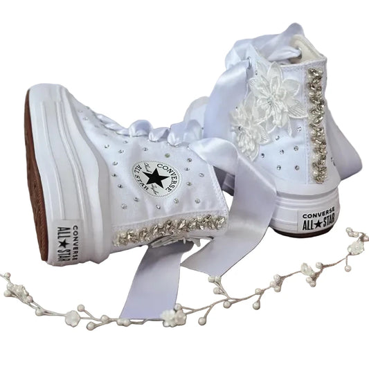 Tenis blancos personalizados 🤍