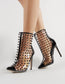 Mica bootie with studs