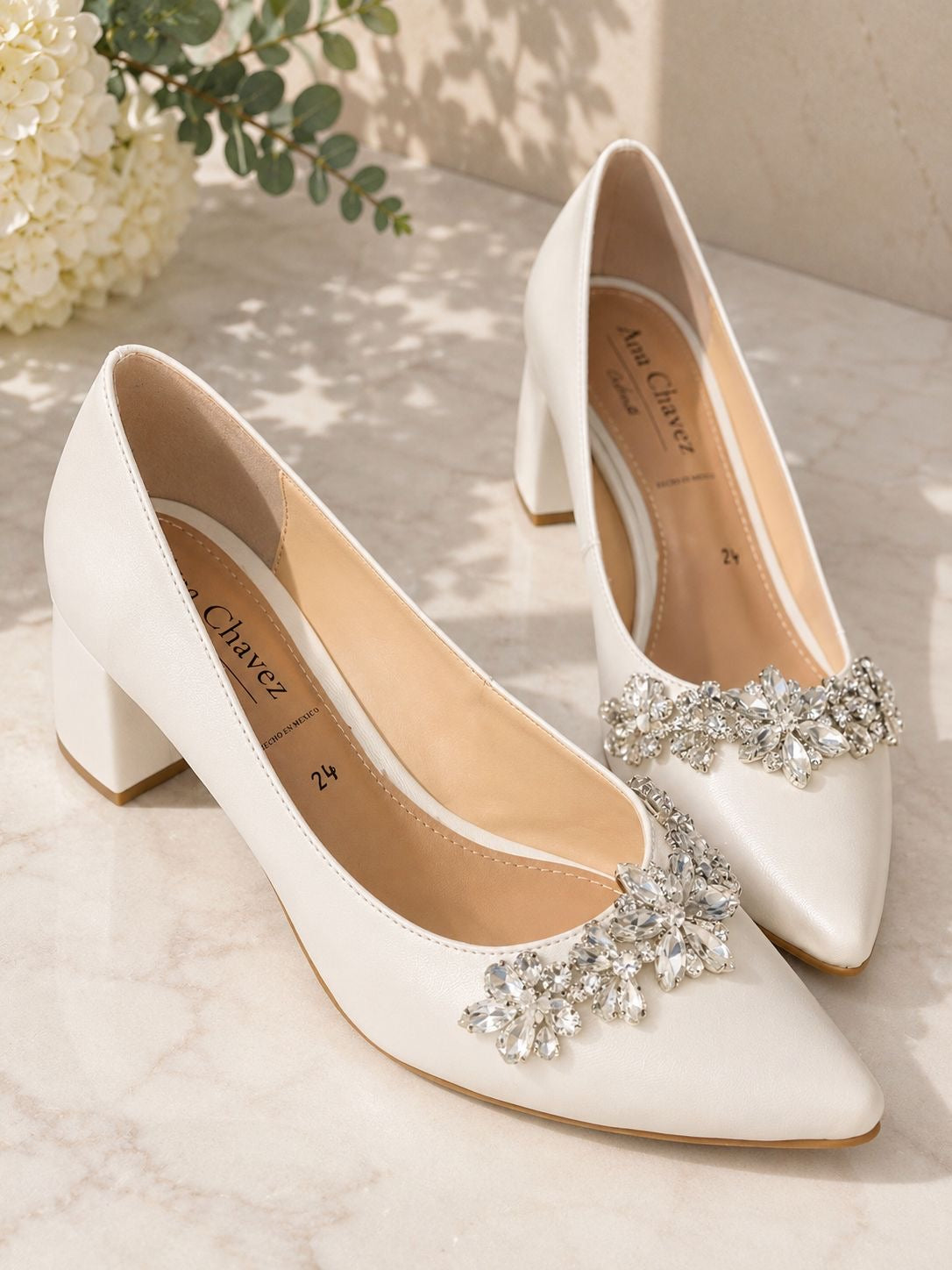 Stiletto adorno para novia