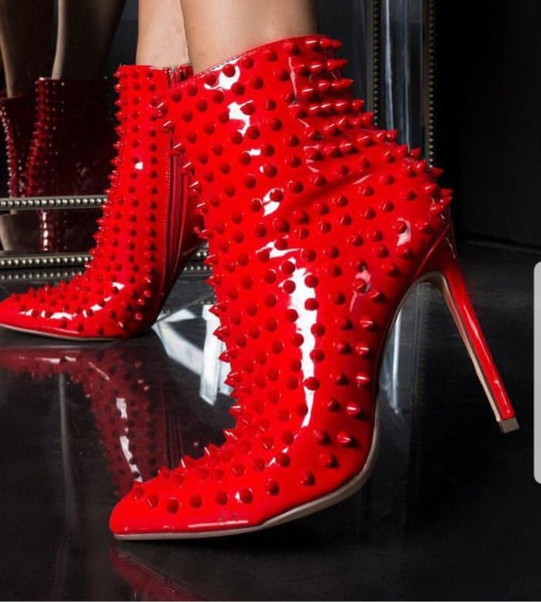 Spiked boot