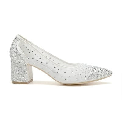 Elegant bridal slipper