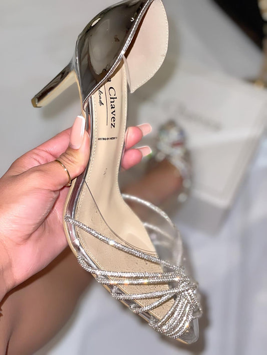 Stiletto Rouse transparente