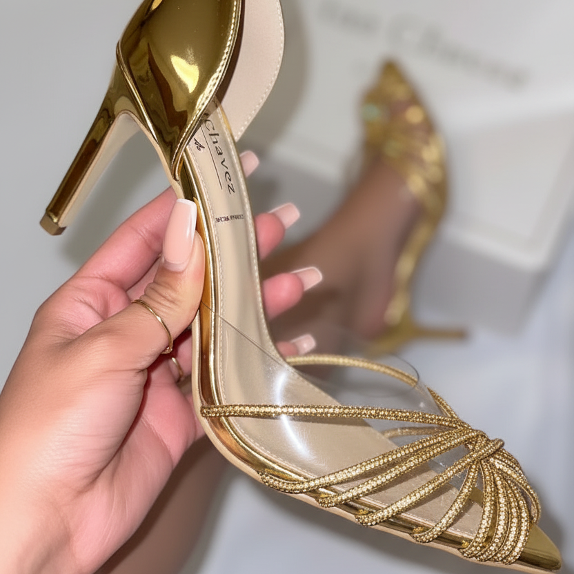 Stiletto Rouse transparente
