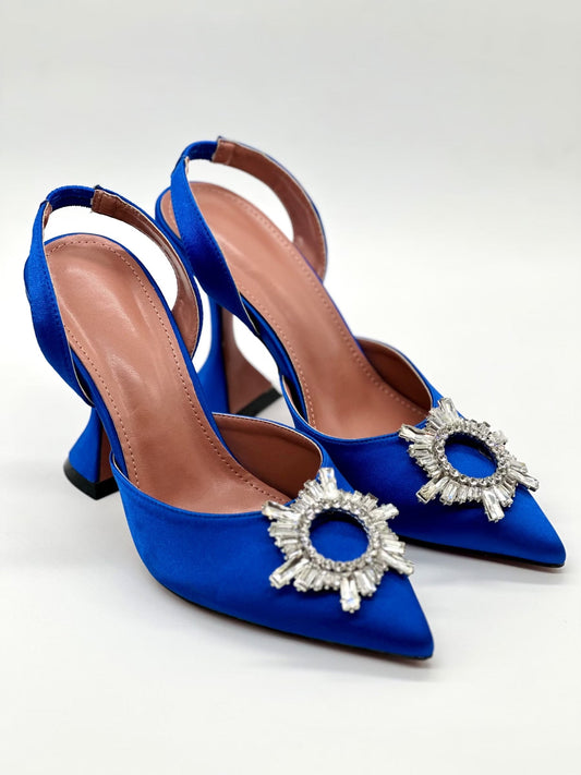 🎁 Zapatilla tacón acampanado Talla 23 (100% off)