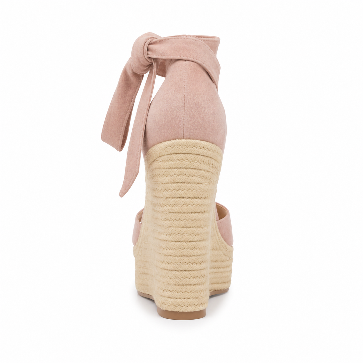 Plateforme en jute avec ruban