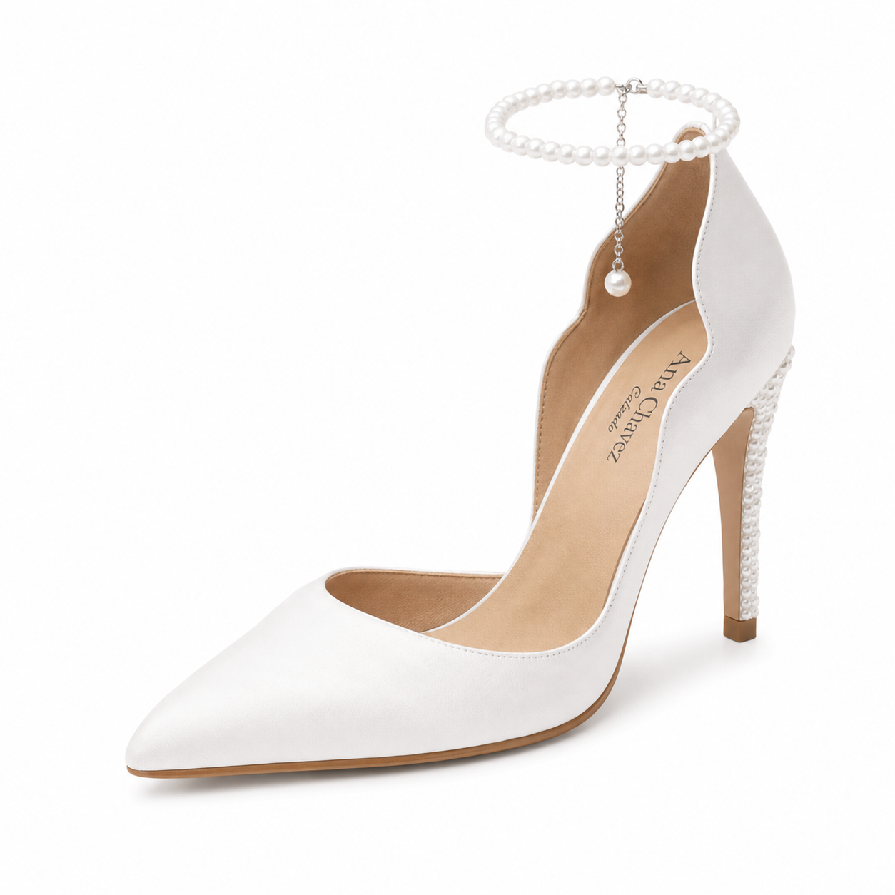 Stiletto Rachel bracelet with pearls