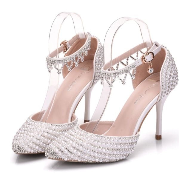 Stiletto Isabel perles et paillettes