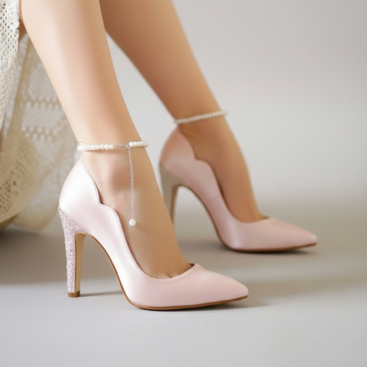 Stiletto Rachel | Tacón cómodo para novia